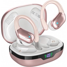 Wireless Earbuds, Bluetooth Headphones, Ear Buds with 80hr Playtime, LED Power Display, Noise Canceling, LED Power Display, IPX7 Waterproof Earphones for Gym/Workout/Sport